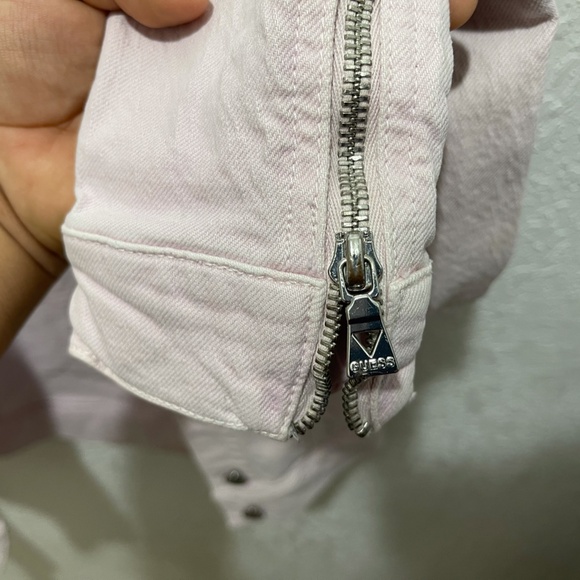 GUESS Denim Jean Jacket ROSE - Picture 12 of 15